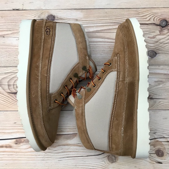 Ugg Highland Field Boot Sheepskin Lined Chestnut - Picture 5 of 16